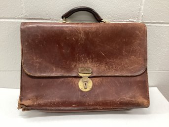 Vintage Crouch & Fitzgerald Leather Bag