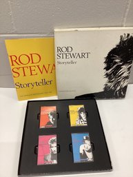 1990 Rod Stewart Storyteller Anthology Cassette Box Set
