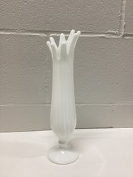 Westmoreland Milk Glass Swung Vase