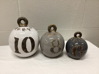 Decorative Ceramic Kettle Bells