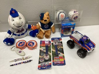 Collection Of New York Mets Memorabilia
