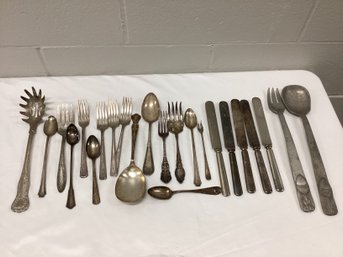 Silver & Silver Plate Cutlery & Serving Ware