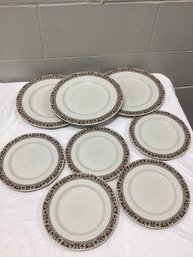 Royal Doulton Fireglow Plates