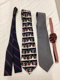 Vintage Adjustolox Bow Tie, Steven Harris Christmas Tie & More