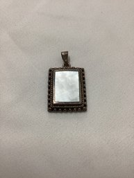 925 Silver Mother Of Pearl Pendant