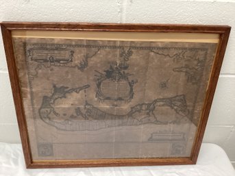 Antique Bermuda Map