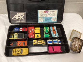1973 Aurora AFX Case Full Of Slot Cars