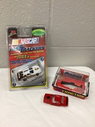 NASCAR Fast Trackers Electric Racer NIP & Johnny Lightning Case & Car Part