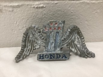 Vintage Honda Eagle Wings Belt Buckle