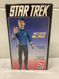 1995 Sealed Amt Ertl Star Trek First Officer Mr Spok Model Kit