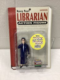 Nancy Pearl Librarian Action Figure On The Card