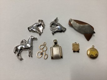Charms, Pendants & Copper & Silver? Pin