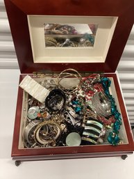 Jewelry Box FULL Of Modern Fashion Jewelry