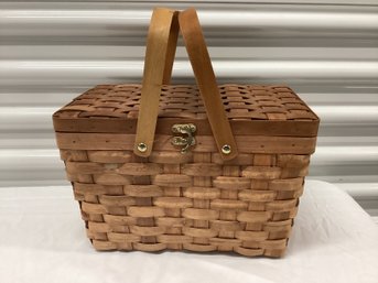 Vintage Weaved Basket