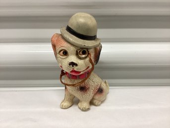 1930s Celluloid Dog With Monocle