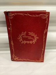 1900 Charles Dickens A Christmas Carol Ariel Booklets Leather Cover