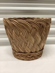 Wicker Planter Cover Or Waste Paper Basket