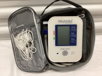 Life Source Blood Pressure Machine With Case