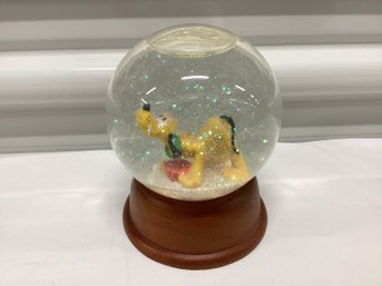 Disney The First Limited Edition Crystal Snow Globe Collection Pluto