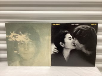 1963 & 1980 John Lennon Vinyl Records