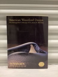 Sothebys American Waterfowl Decoys Catalogue