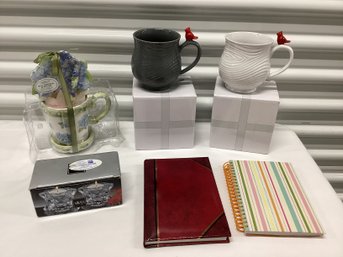 Giftware Incl. Temptations By Tara Boxed Cardinal Mugs
