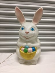 Vintage Empire Blowmold Easter Bunny
