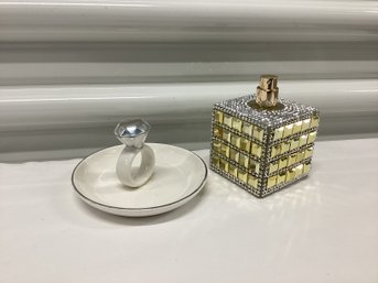 Scent Of A Woman Perfume & Ring Dish