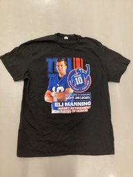 Eli Manning Jersey Retirement Commemorative Tshirt