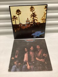 1973 & 76 The Eagles Desperado & Hotel California Vintage Vinyl Records