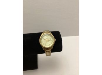 Gold Tone Fossil Watch
