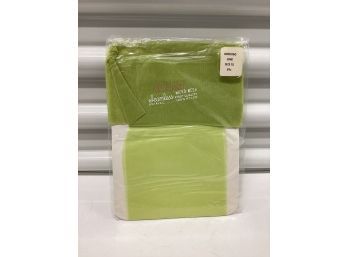 NOS Vintage Thigh High Lime Green Nylons In Package