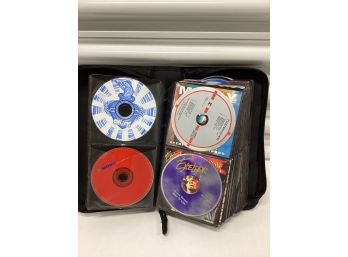 Case With Over 50 CDs