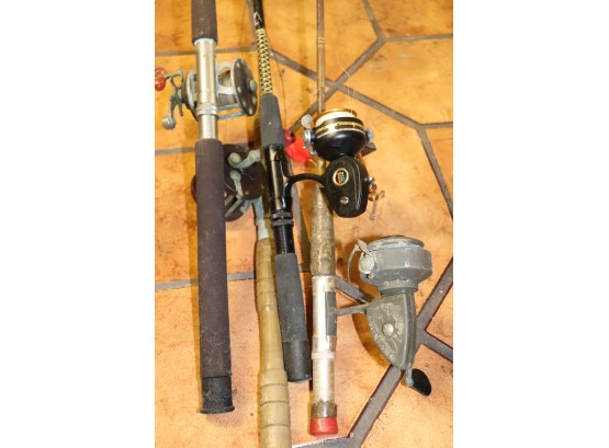 Lot Of 4 Fishing Rods