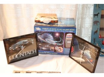 Assorted Lot Of Collectibles: Star Trek The Next Generation, Chess Board,
