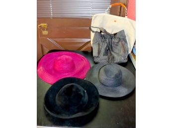 Assorted Women's Hand Bags And Hats