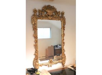 Vintage Gold Leaf Wall Mirror