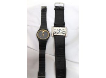 Two Woman Replica Watches Movado And Cartier