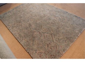 Diada Collection Seaweed 100 Loop Pile Handmade Rug New With Amazing Colors Appx 5 Ft X 7 Ft
