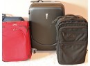 Travel Luggage Includes 2 Carryon Size, 1 Hard Case By Alexander, 1 Red California Pak, Ricardo Elite Suit