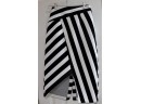 2 Silk Blouses By Sofia Vergara Size Small & Long Striped Skirt By Eshakti XS/2