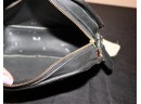 Classic Coach Crossbody Bag/Great Look For Fall, Small Black Handbag Small Black/Grey Coach