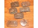 Collection Of Vintage Belt Buckles Includes Mack Truck, Chevy ,Radio