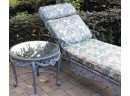 1 Outdoor Lounge Chairs With Cushions & Wheels