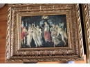 Large Collection Of Famous Mini Classical Painting Prints In Pretty Ornate Classical Gilded Frames