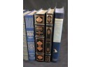 Collection Of Vintage Leather-Bound Books From The Franklin Library