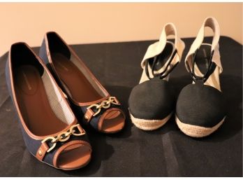 Womens Shoes Designer Tommy Hilfiger & Adrienne Vittadini Size 9