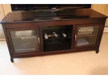 Quality Entertainment Media Cabinet In Good Condition