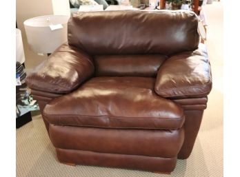 Stationary Upholstery Lazyboy Chair With Back Cushion