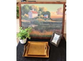 'Approaching Dusk' Print Includes Decorative Tray & More